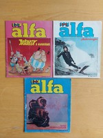 Alfa magazine, 1981, retro comics