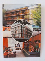 Old postcard 1987 Balatonszéplak retro photo postcard Hungarian radio and TV resort