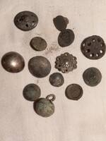 Very old metal buttons