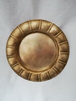 Brass serving bowl 25 cm in diameter