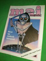 1989.november - MAI MAGAZIN - KULTÚRA SZÓRAKOZÁS EROTIKA IRODALOM havi lap újság a képek szerint