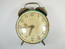 Retro old soviet amber alarm clock alarm clock alarm clock - made in ussr