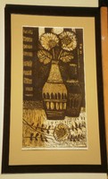 Diskai Lenke (1924 – 1980) : Virágcsendélet