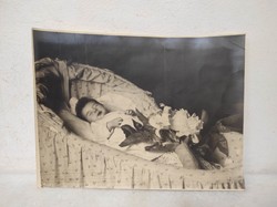 Antique photo last photo of dead child funeral funeral 138 7406