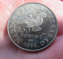 100 forint Simon Bolivar születésének 200. évfordulójára 1983