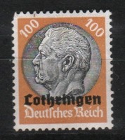 German occupation 0030 (Lorraine) we 16 post office 12.00 euros