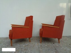 Retro armchair furniture 2 pieces of designed design design stepped chair for armchair reupholstery