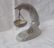 Moon-shaped candle holder, essential oil vaporizer