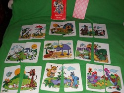 Retro foky studio animal card story game with matching card box as shown in the pictures