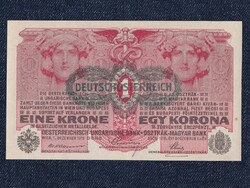 Osztrák-Magyar (háború alatt) 1 Korona bankjegy 1916 UNC (id62826)