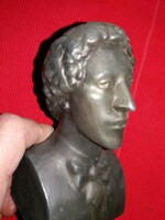 Antique marked table ornament metal bust statue bust according to the pictures