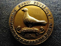 Postagalamb Sport Egyesület Kispest 1936 emlékérem (id69399)