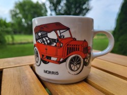 Alföldi porcelán_veterán autós-Morris-házgyári bögre