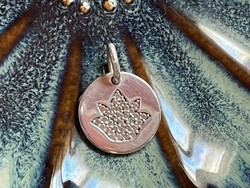 Eredeti Thomas Sabo Lótusz virág ezüst medál cirkóniával - Love Coins