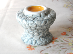 Retro king ceramic candle holder