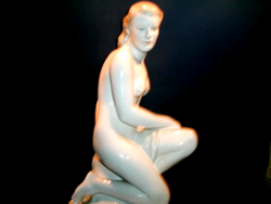 HERENDI NAGYMÉRETÜ AKT FIGURA 45 CM MAGAS