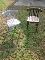 Thonet jellegű hajlított bükkfa szék, sérült