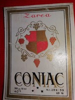 Old - zarea cognac cognac label - collector's condition according to the pictures