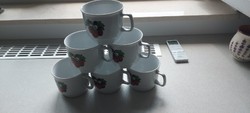 Zsolnay strawberry mugs