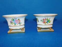 Pair of Herend Victoria claw vases