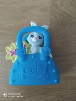 Polly pocket bunny ring in a small bag - 2009