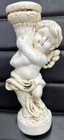 Putty, angelic candle holder