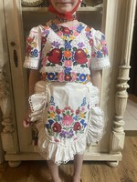 2 rend gyönyörű  Kalocsai cifra pamukos kislány viselet