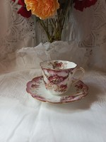Pazar színekben,angol porcelán csésze szett
