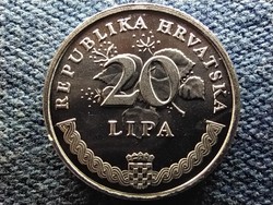 Horvátország 20 lipa 2007 PP UNC FORGALMI SORBÓL (id70196)