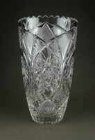 1C580 flawless huge polished lead crystal vase 30.5 Cm