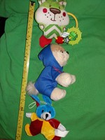 Retro MINŐSÉGI plüss játék figura csomag 3 db EGYBEN szép állapot a képek szerint