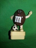 Retro soccer World Cup m&m candy advertising figure figure in good condition according to the pictures