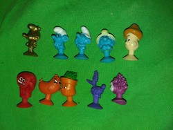 Collectable rubber stikeez toy figure package in one as shown in the pictures