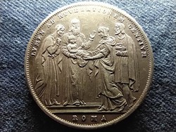 Vatikán XVI. Gergely (1831-1846) .917 ezüst 1 scudo 1831 R (id78219)