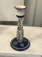 Judaica ceramic candle holder