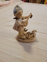 Német porcelán szobor