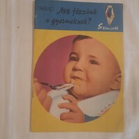 József Pelle: what should we cook for the child? /Színe-java series/ minerva 1969