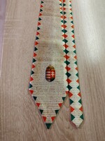 Hungarian coat of arms tie for people with national sentiments