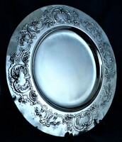 Dreamy, antique silver tray, hanau, ca. 1890!!!