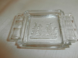 Hamutál erdei jelenetes öntött üveg