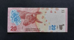 Argentina 20 Pesos 2020, EF