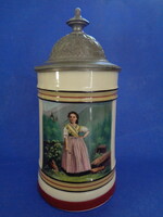 Antique jug with hologram ca. 1880