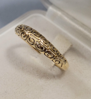14 K arany női gyűrű 1,77 g
