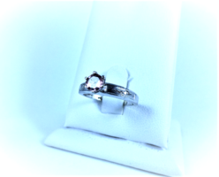 Amazing 14k white gold ring with tourmaline gemstones!!!