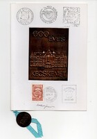 1968. Rare! 600 Years of Kecskemét commemorative card+fdc****