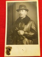 1938. A néhai rádió bemondó BENEDEKFI JÁNOS portré - békülés SZEGED Székely fotó a képek szerint