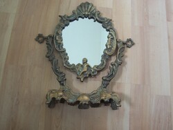 Copper wonderful table mirror