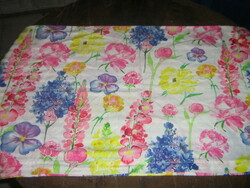 Beautiful vintage spring floral cushion cover