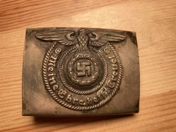 Német II. világháborús SS legénységi övcsat