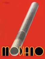 Ifj. Richter Aladár Modiano Bauhaus art deco modern cigaretta dohány reklám plakát REPRINT